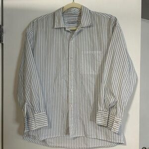 UO Striped Button Down Shirt